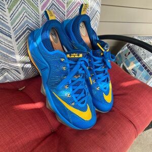 LeBron James entourage low size 9.5 blue